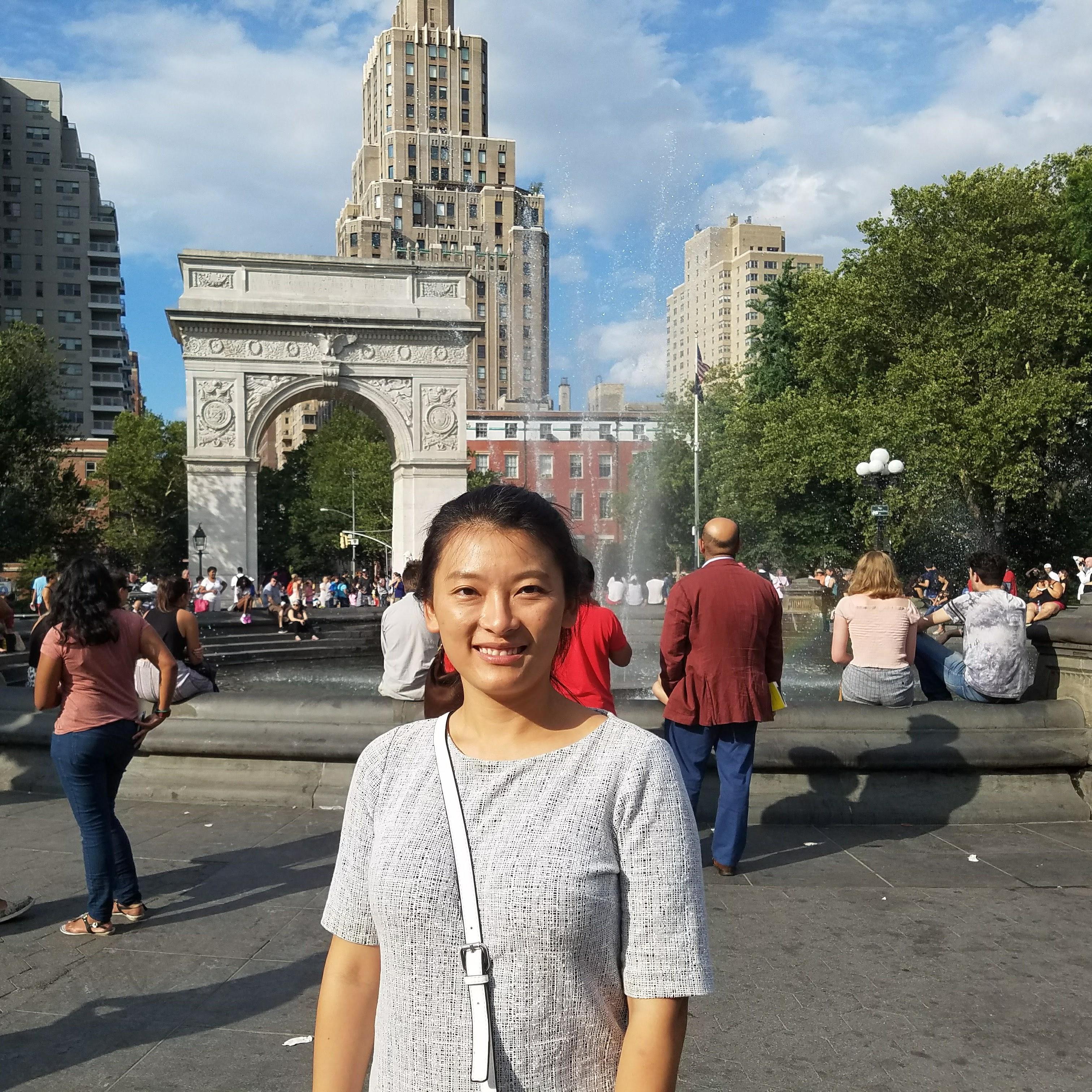 Tone in Washington Square, NYC