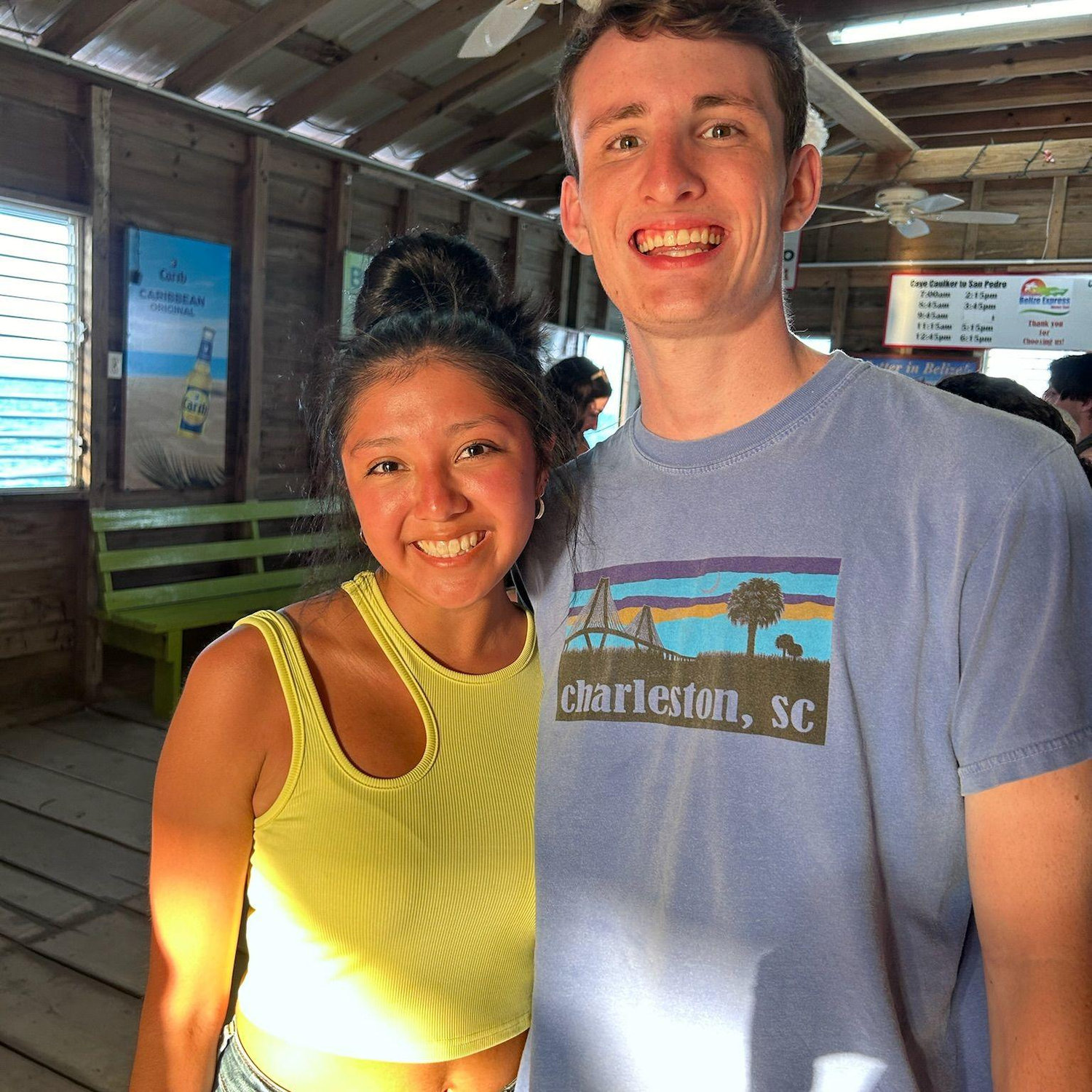 Sophomore spring break trip in Belize!