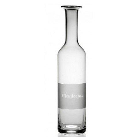 Country Labelled Wine Carafe, Chardonney