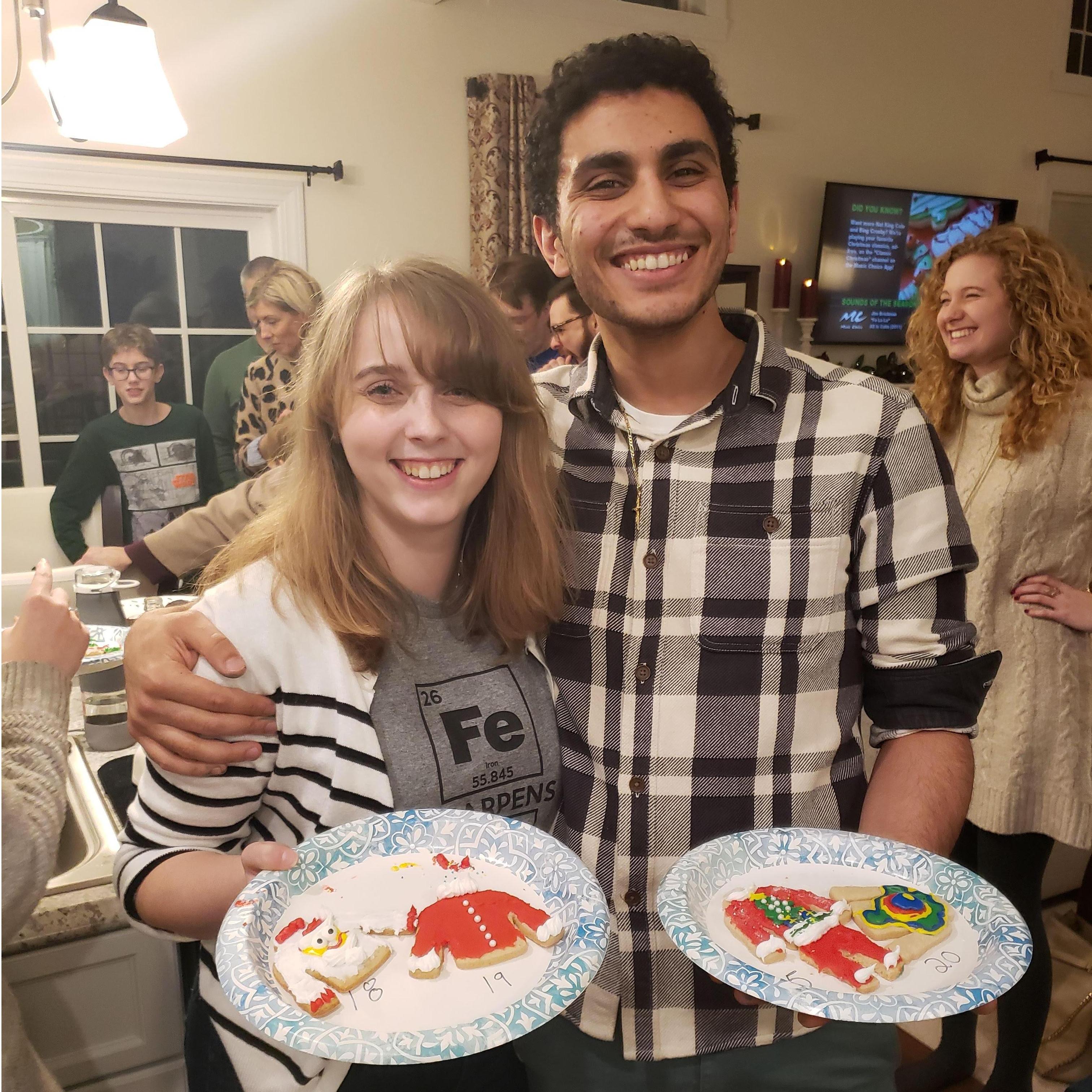 Ugly Christmas Sweater Cookie Competition circa 2019