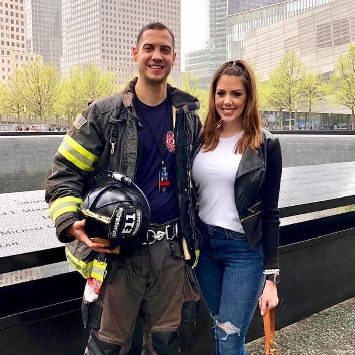 Marc climbs for 9/11 every year in NYC. This was our trip in 2019.