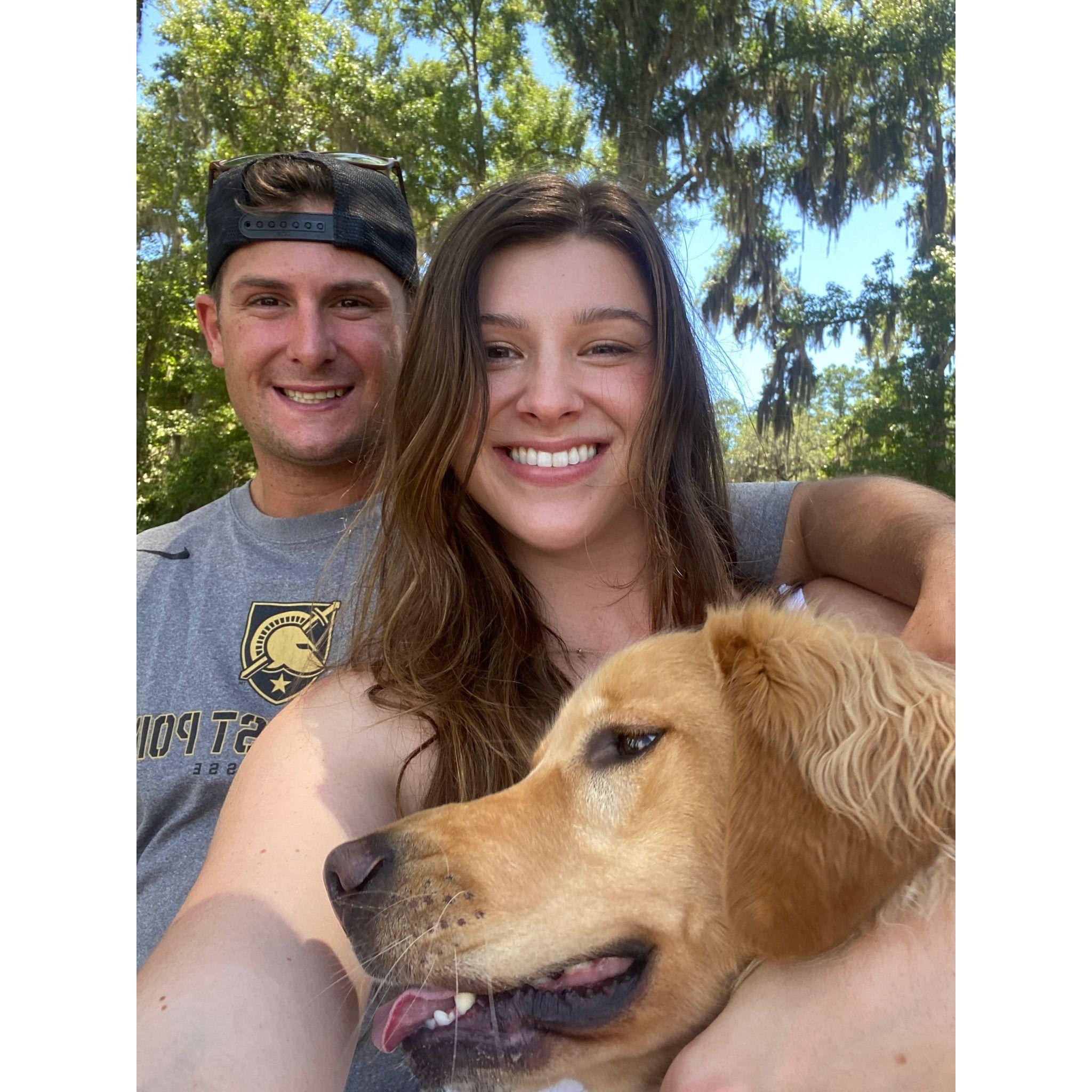 8.4.22 - The only one happier than me that Jake was home was Ruby <3