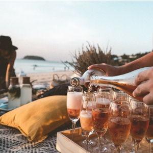 Couple's Beach Picnic