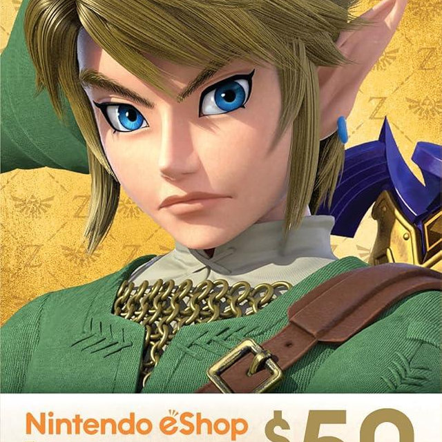 Nintendo eShop Physical Gift Card - $50
