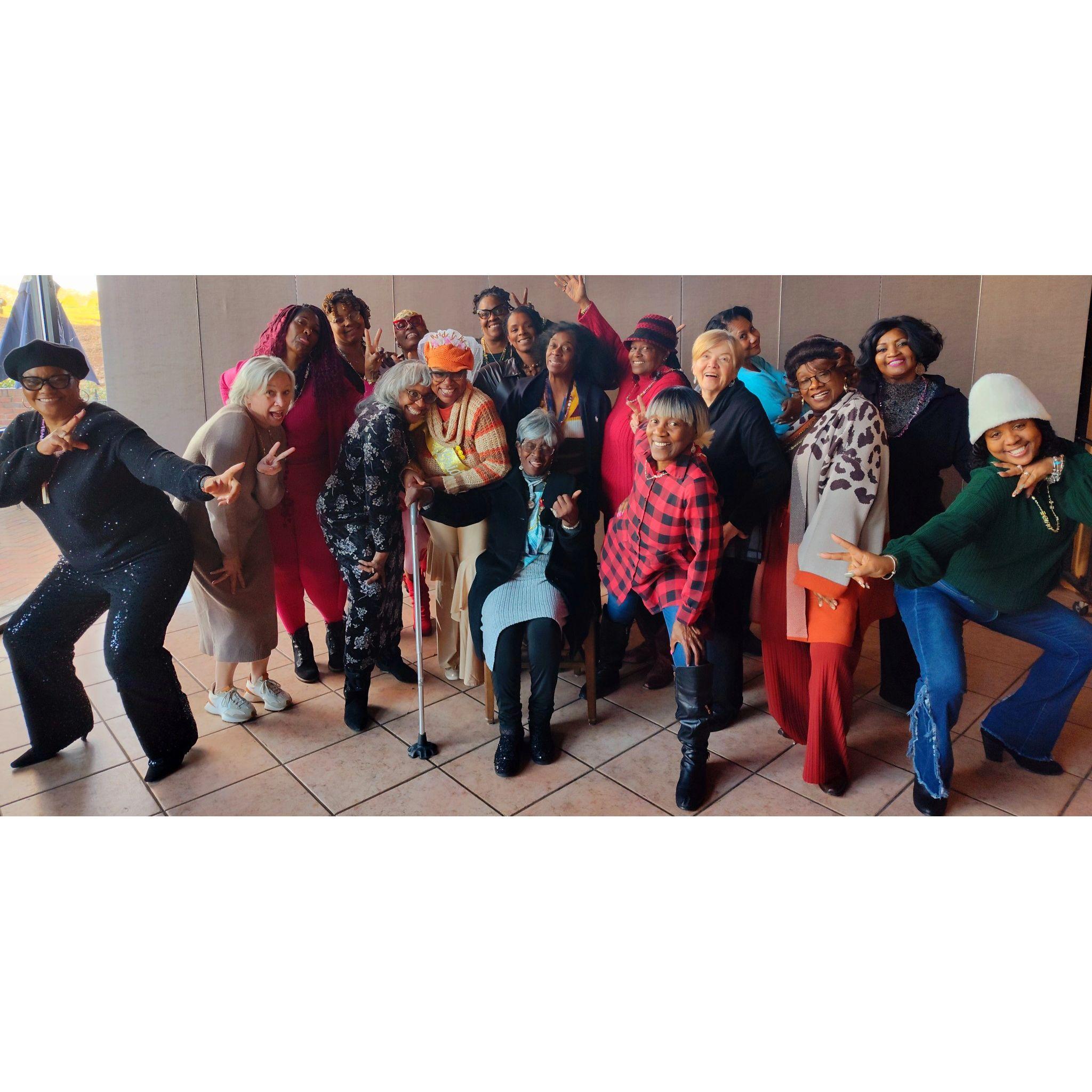 The Bridal Shower was saturated with a Circle of LOVE!