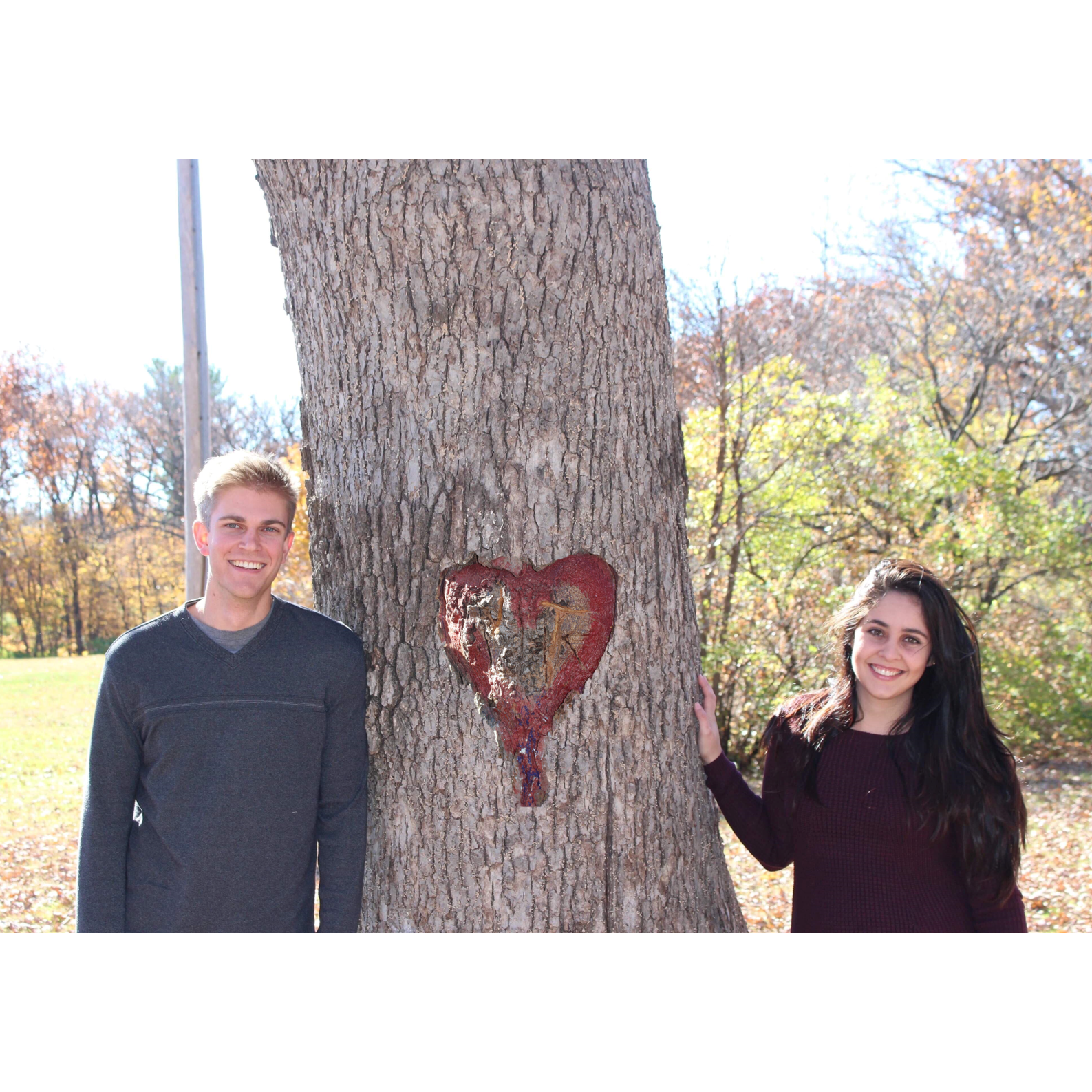 Save the date photoshoot back in September 2018.