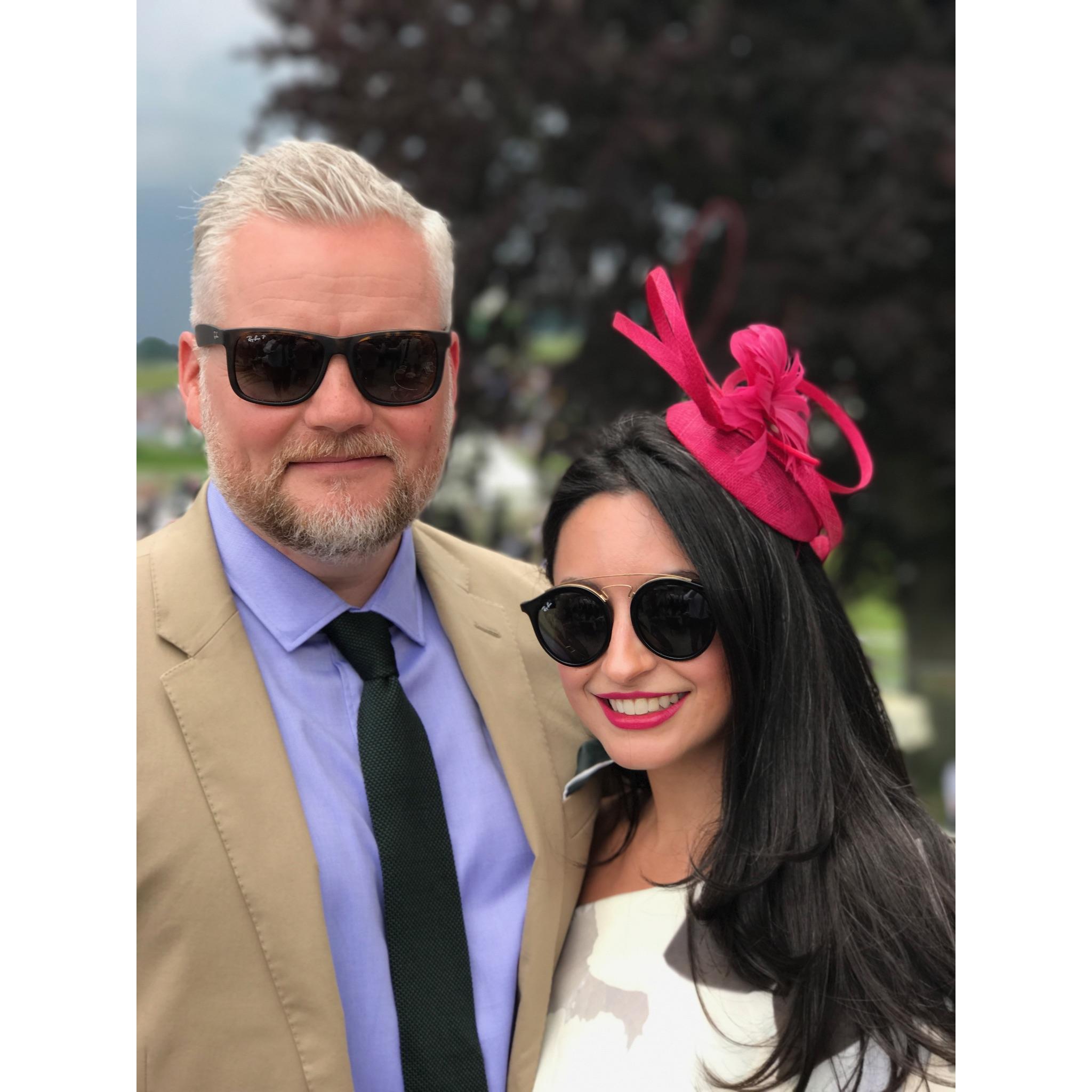 York Races, May 2017. Right before some real English weather kicked in.