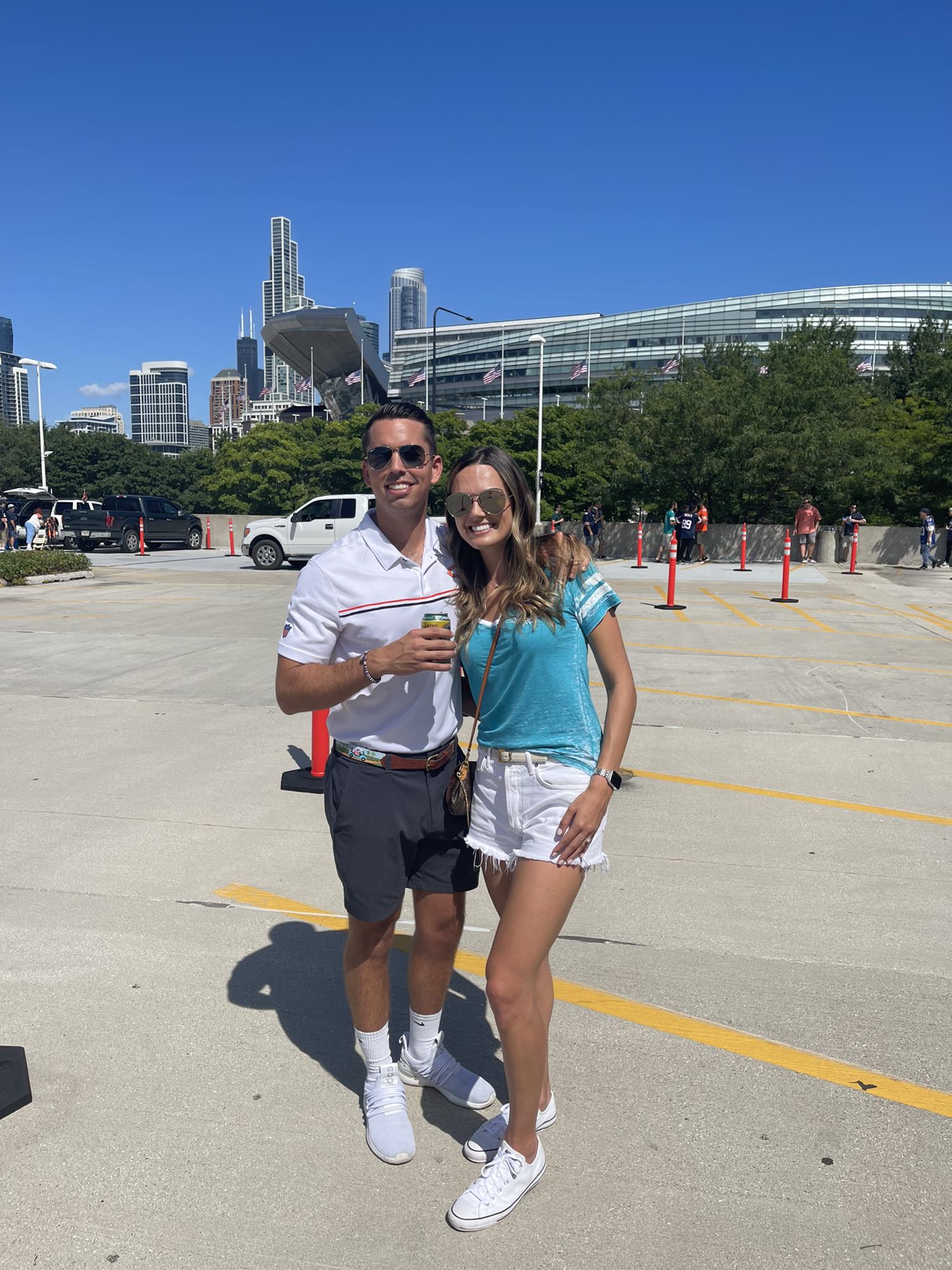 Bears vs. Dolphins game at Soldier Field 
August, 2021