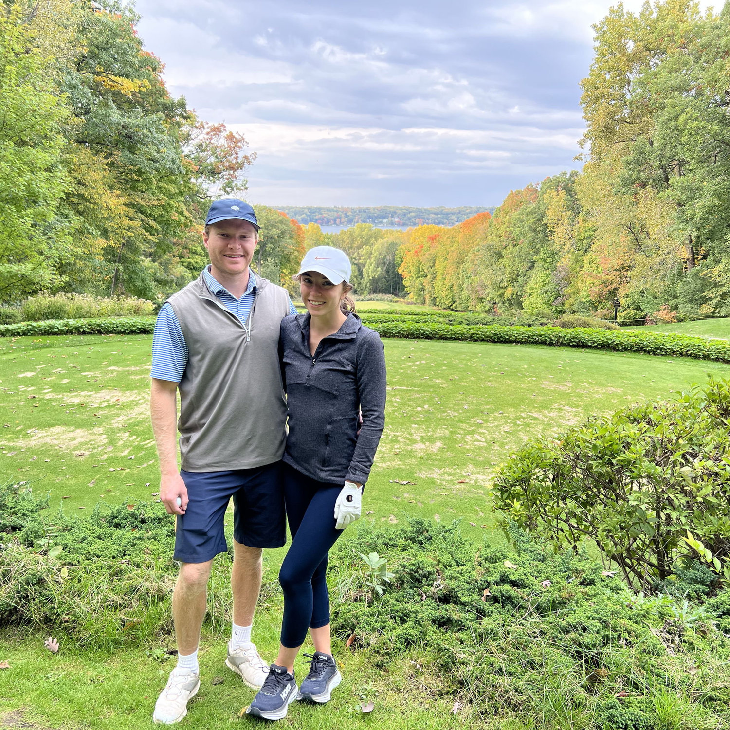 Fall golf in Wisconsin