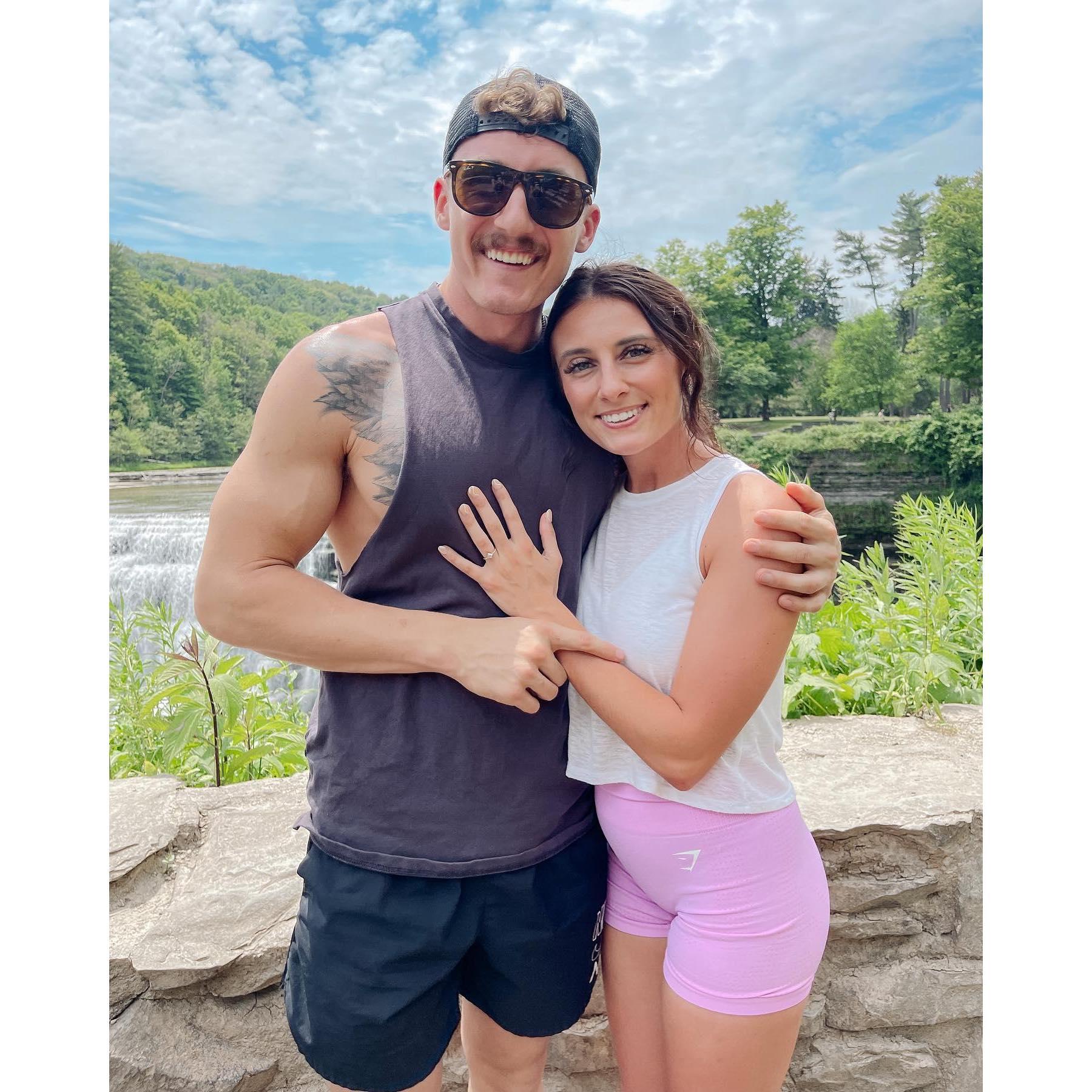 The day & spot we got engaged!!!
