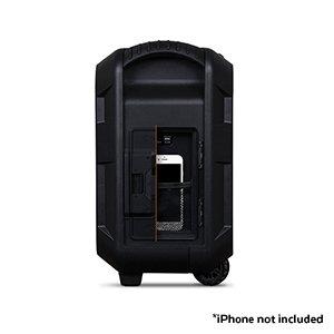 ECOXGEAR GDI-EXBM901 Waterproof Portable Bluetooth/AM/FM Wireless 100W Speaker and PA system, Black