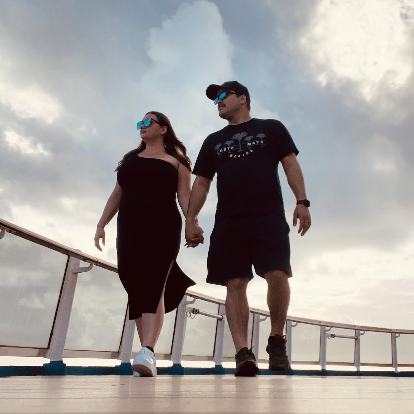 Walking through life, hand in hand — wherever the sky takes us.