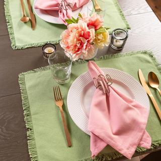 Heavyweight Fringed Placemat, Set of 6