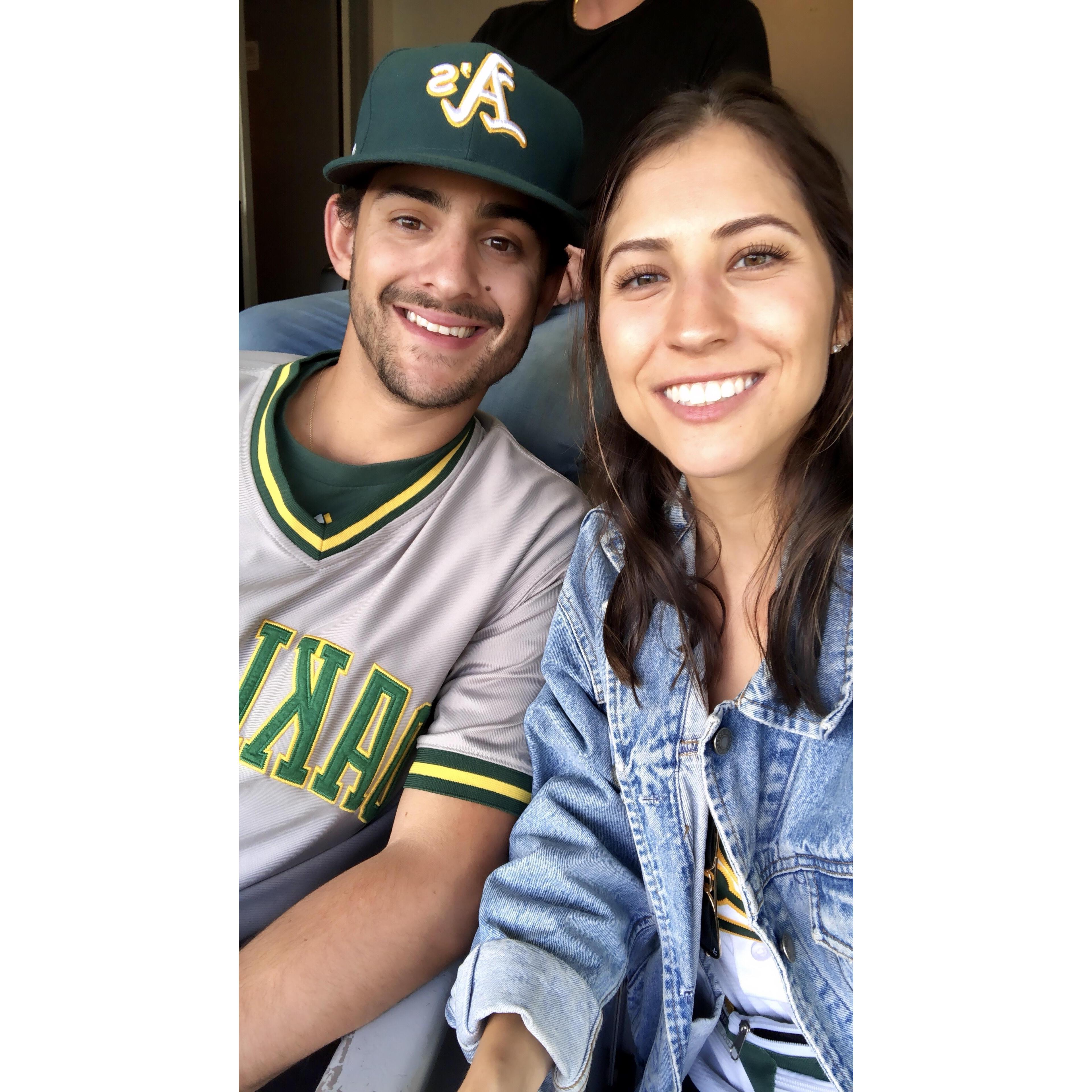 ... and another A's game
