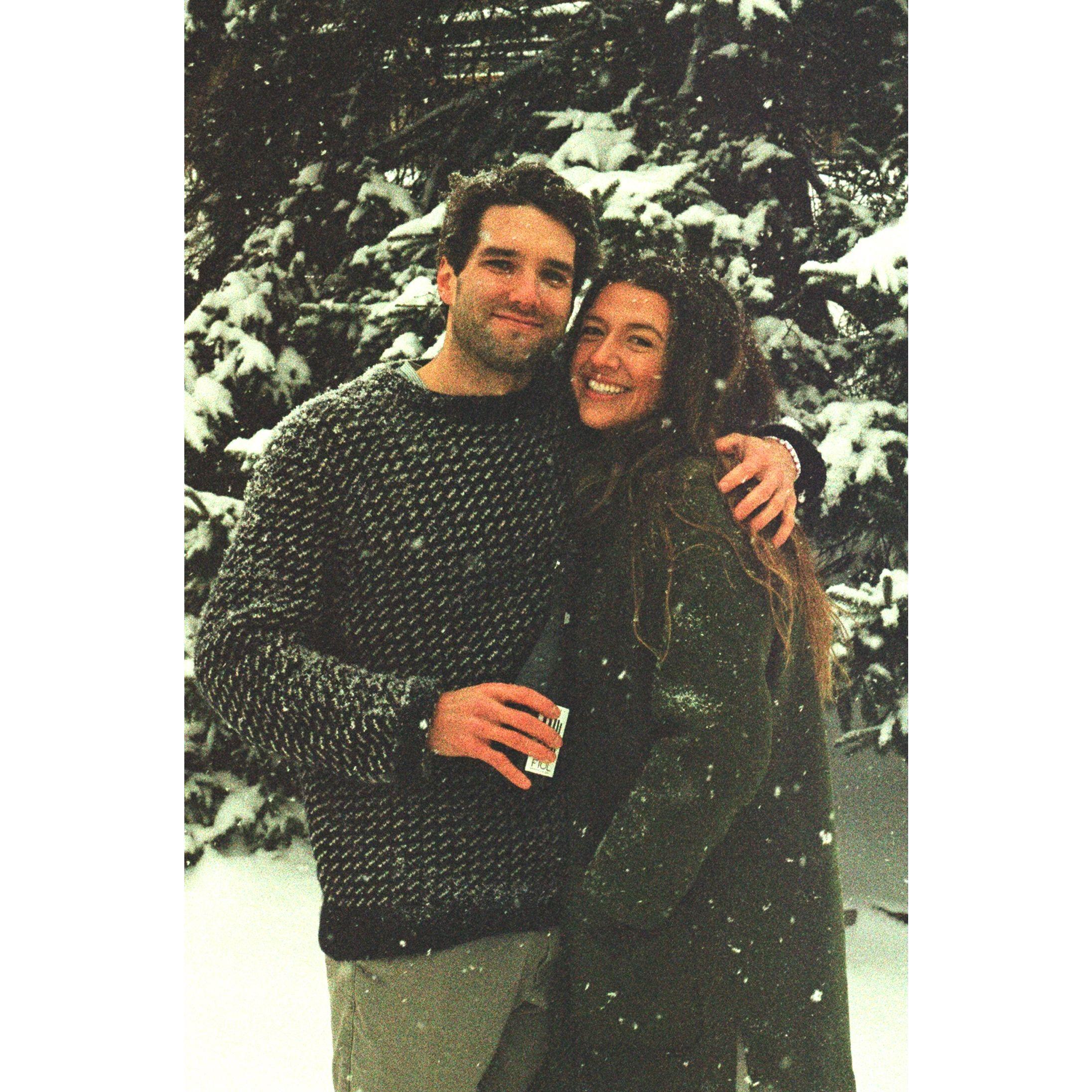 engagement film shoot - Mont Tremblant, QC