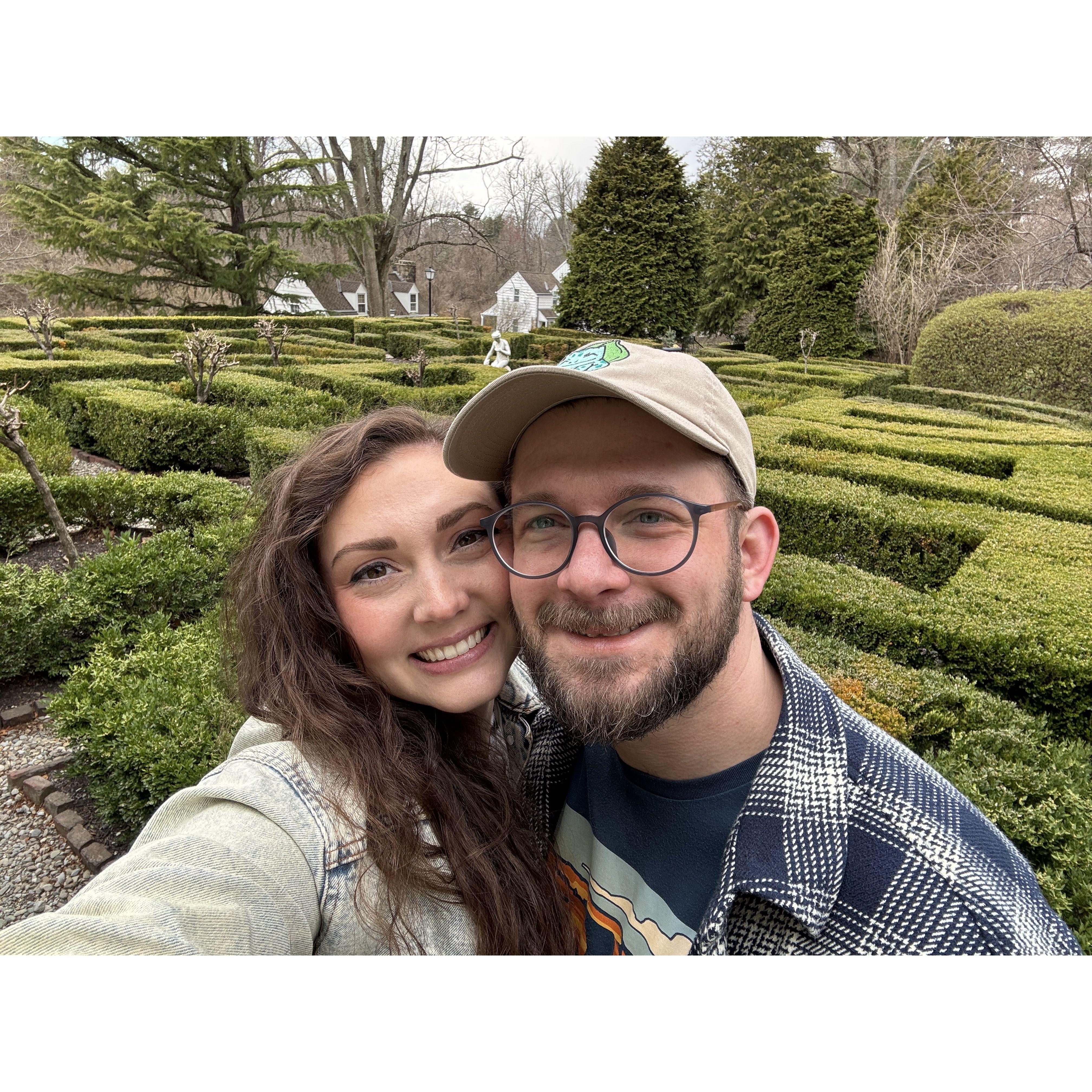 Visiting Appleford Estate and dreaming of our wedding day!