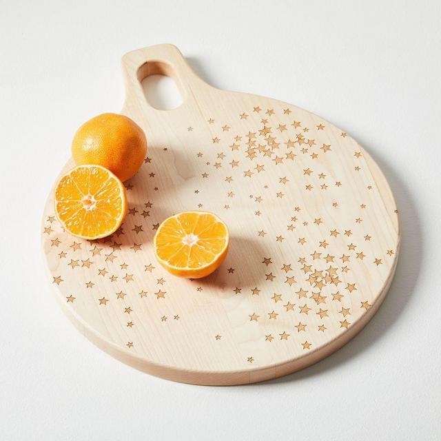 American Heirloom Handled Cutting Board, Stars
