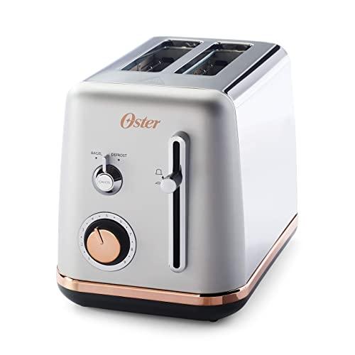 Oster 2097682 2 Slice Toaster Metropolitan Collection with Rose Gold Accents