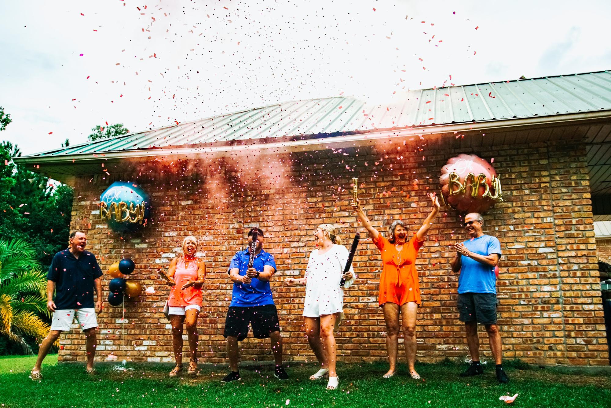 Our gender reveal, finding out we were having a GIRL!