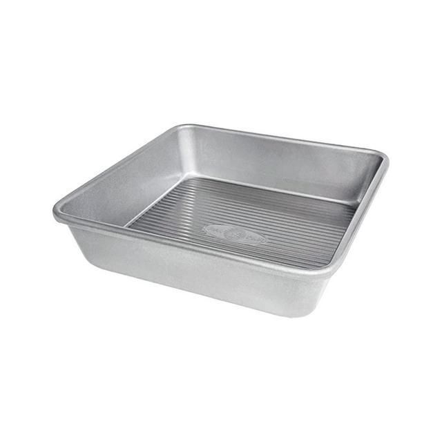 USA Pan Bakeware Seamless Nonstick Square Baking Pan, 8 x 8 x 2