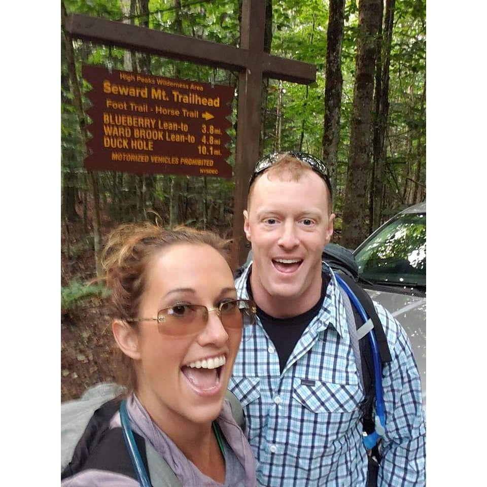 The moment Rebecca knew she could spend the rest of her life with Andy. A grueling 20 miles in arguably the most remote section of the ADKs, a hike that we didn't finish until around 2am.