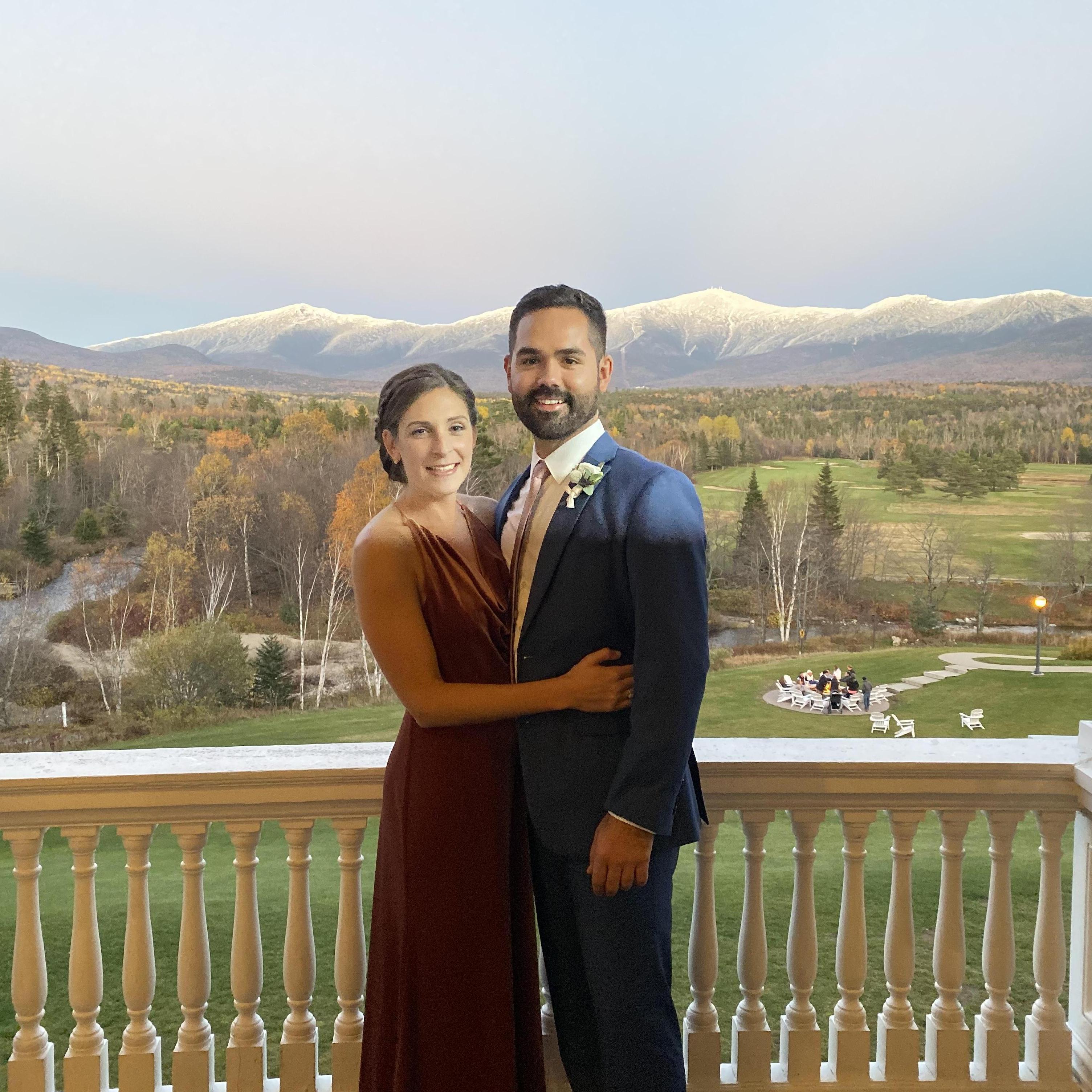 Sarah and Terence Morrissey's wedding in 2019