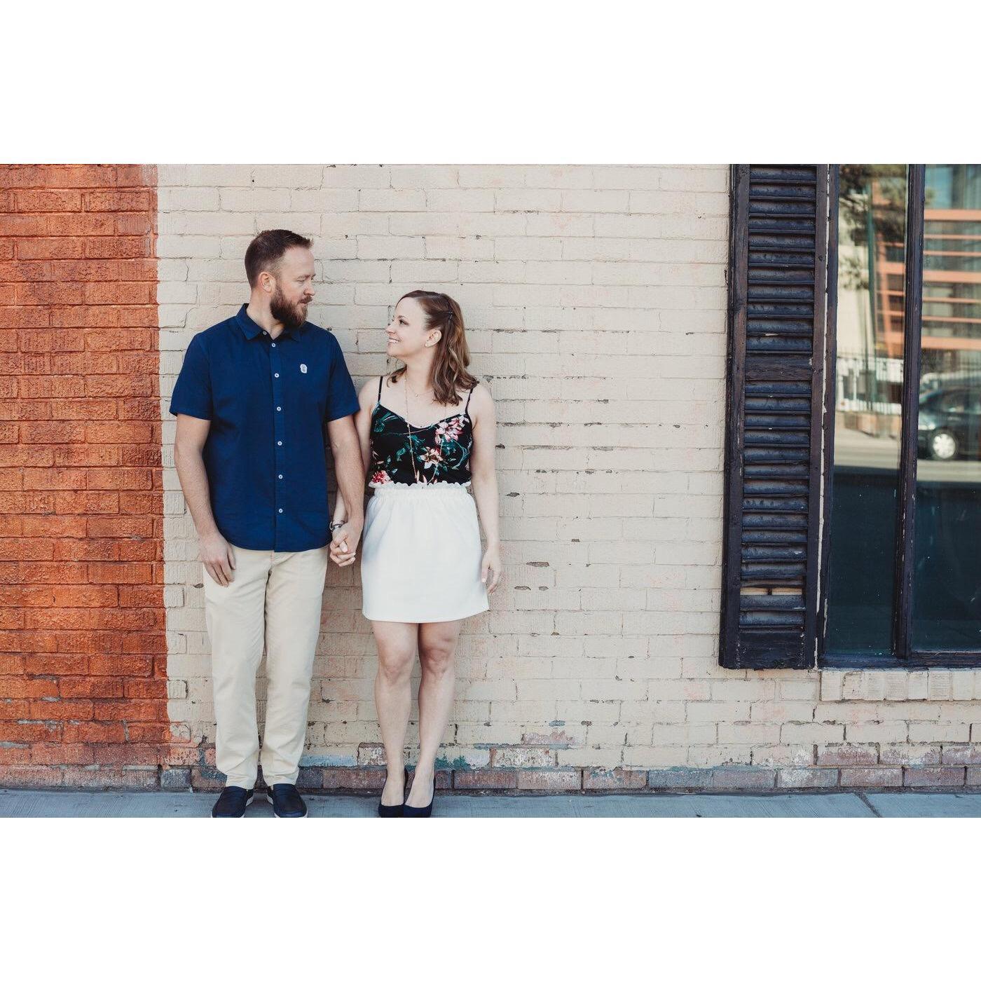 Engagement Shoot - South Broadway, Denver. April 2019