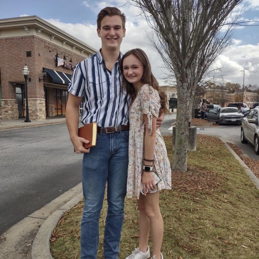 Our last photo for 3 months while he was at bootcamp