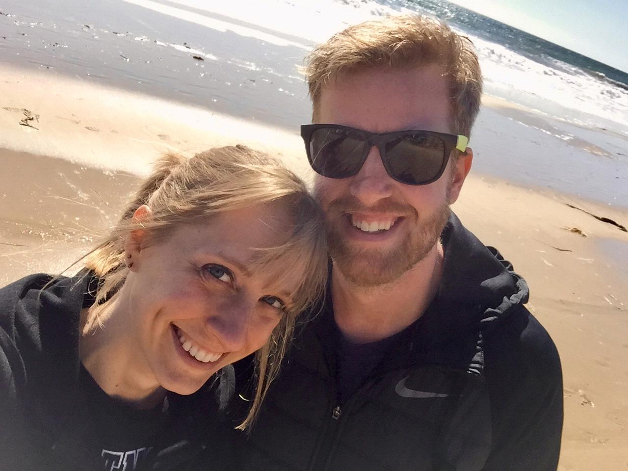 Selfie in Newport Beach, CA.