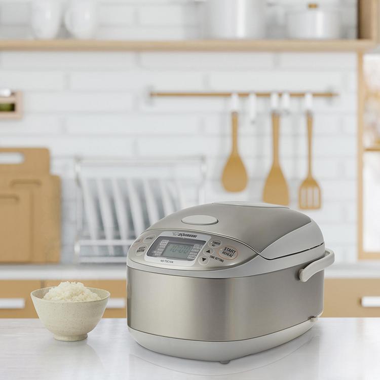 Zojirushi 炊飯器 Micom Rice Cooker Zojirushi Micom Rice Cooker 5.5 and 10 cup Rice Warmer ns-wac18wb