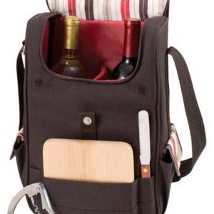 Picnic Time Volare Moka Wine Tote