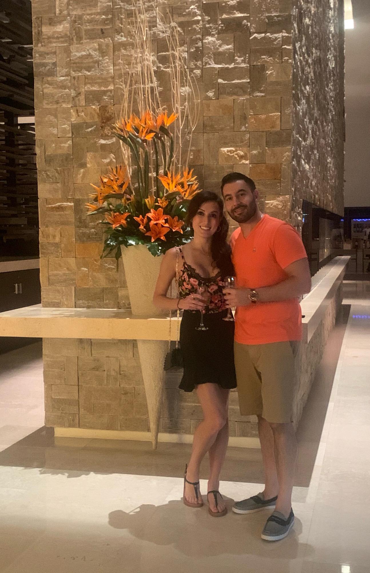 Scoping out our favorite Cancun resort for the wedding ;-)