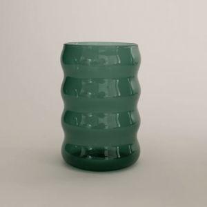Sophie Lou Jacobson Ripple Cups - JUMBO - Teal - Set of 2