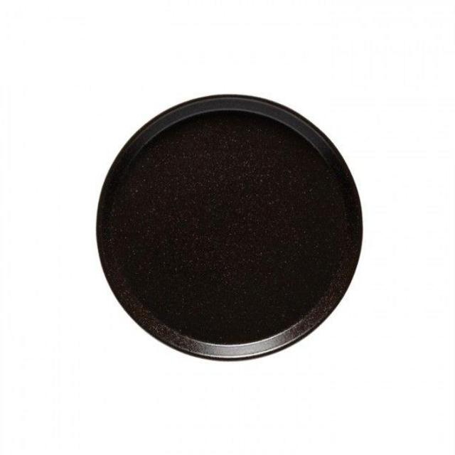 ROUND PLATE 10" NÓTOS- BLACK