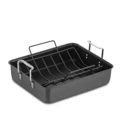 Calphalon® Classic Nonstick Hard Anondized Aluminum Roaster With Rack