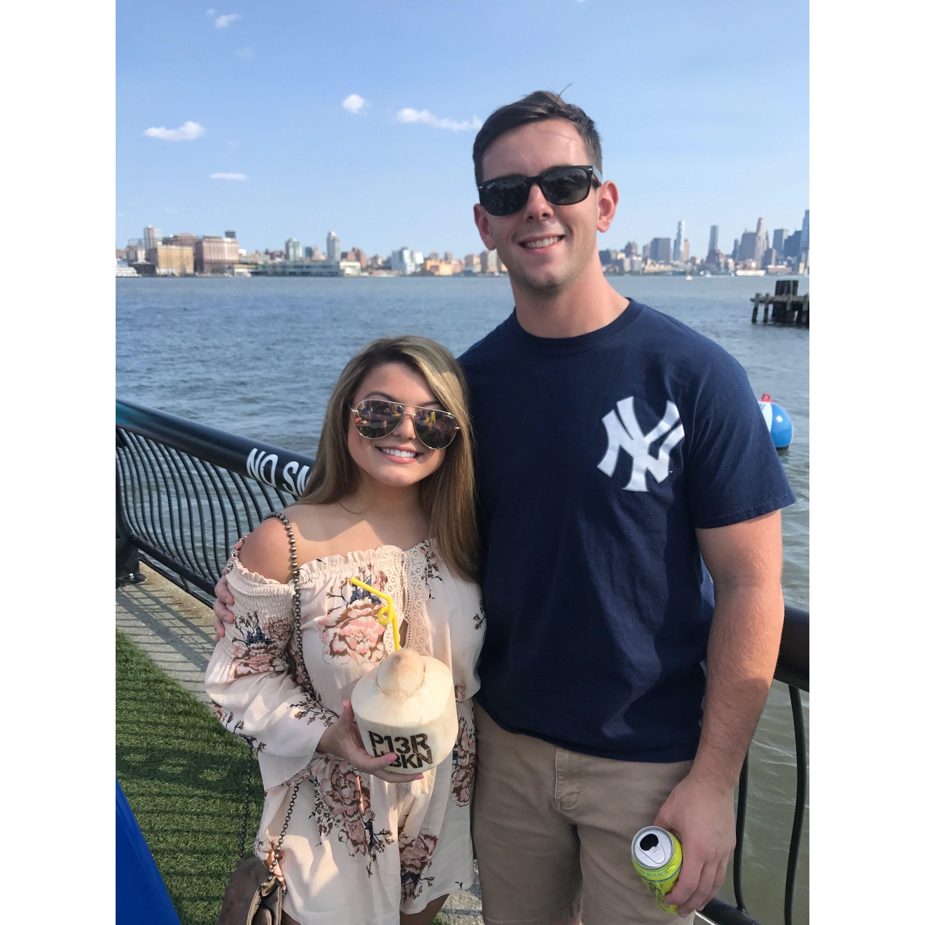 August 2017 - Pier 13 in Hoboken, NJ