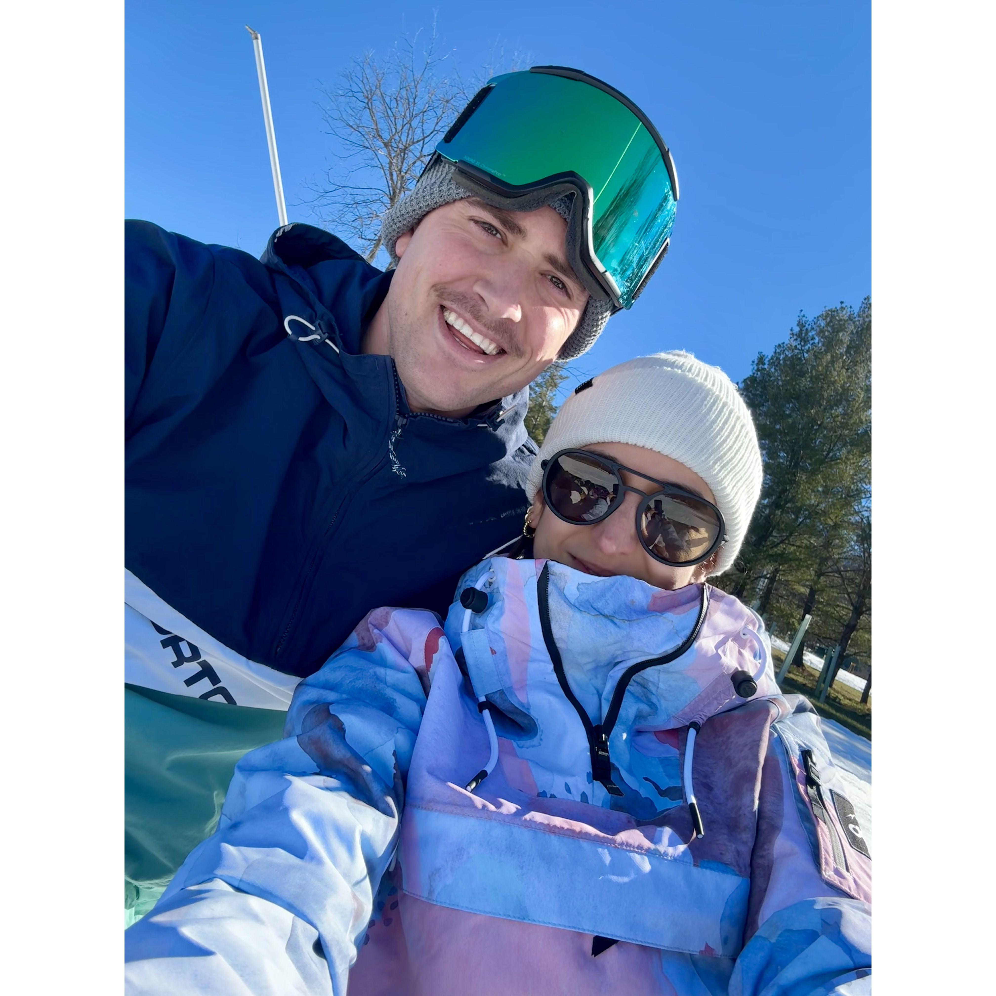 first snowboarding trip!