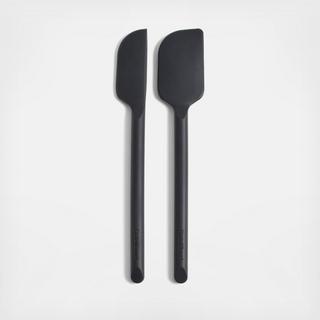 2-Piece Silicone Mini Spatula Set