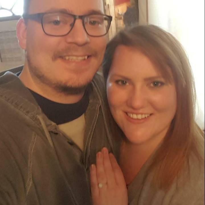 He FINALLY popped the question!