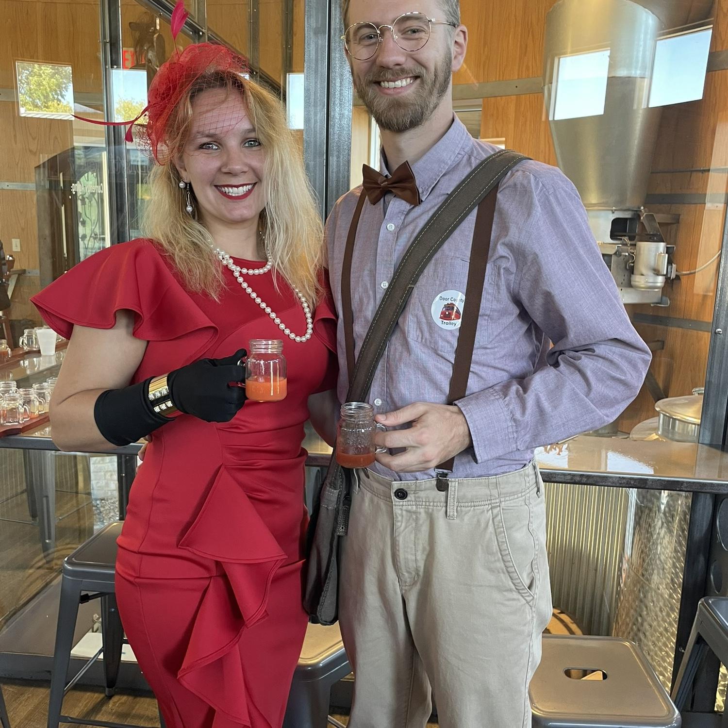Miss Scarlett and Professor Plum