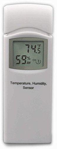 Ambient Weather WH31E Thermo-Hygrometer Sensor for WS-0265, WS-2000, WS-3000 and ObserverIP Series Weather Stations