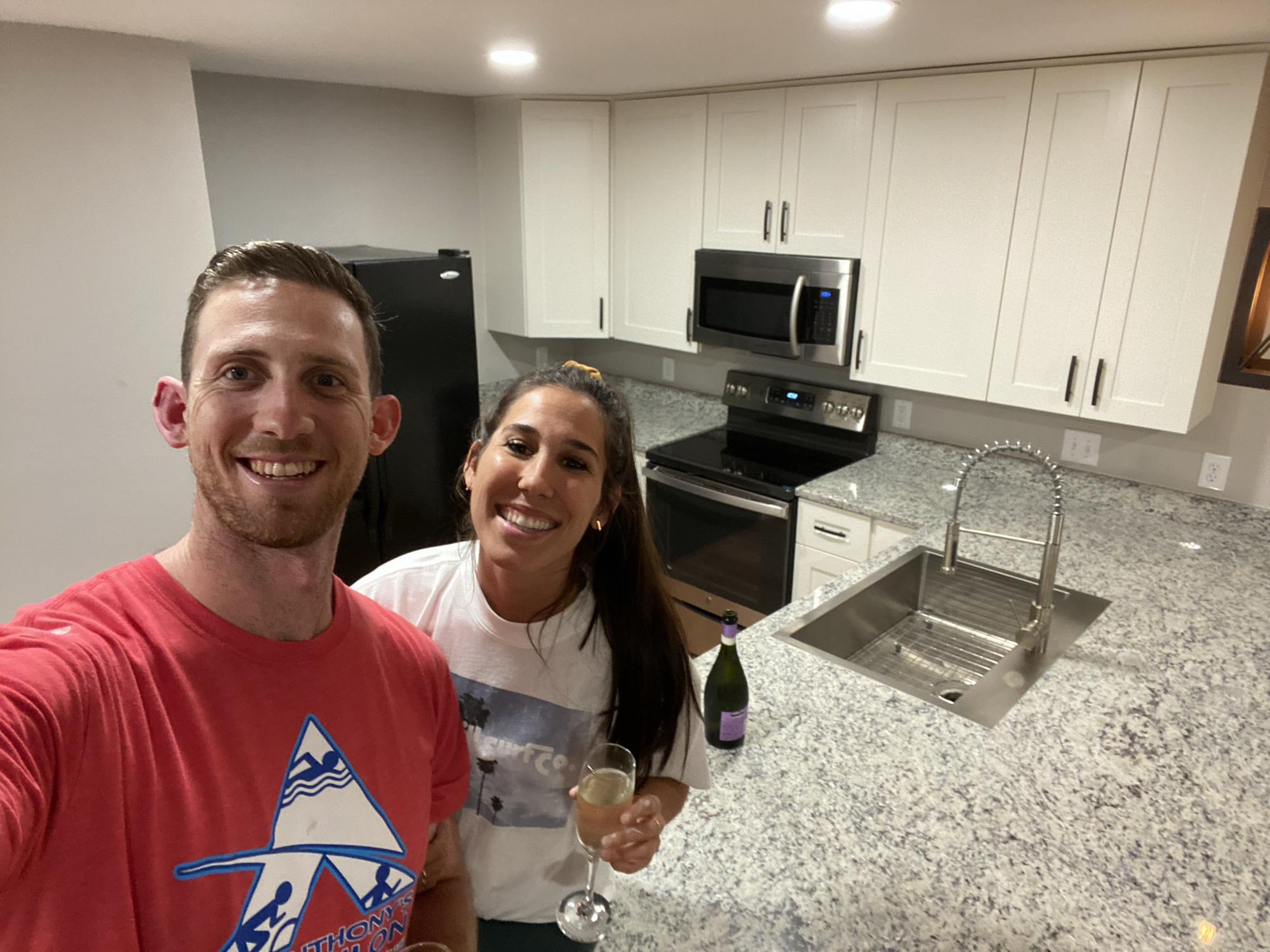 The first home we ever fixed up together!