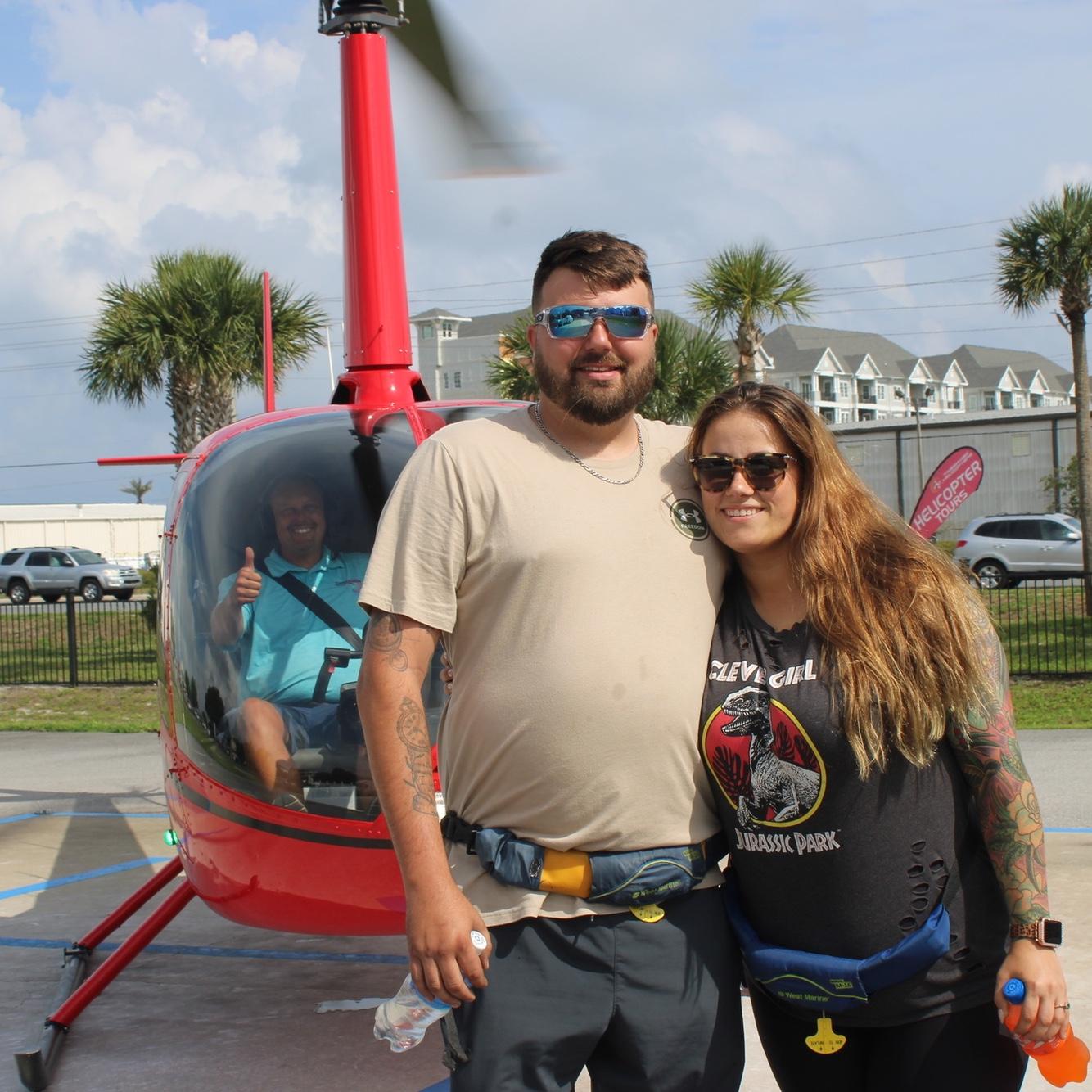 First helicopter ride!