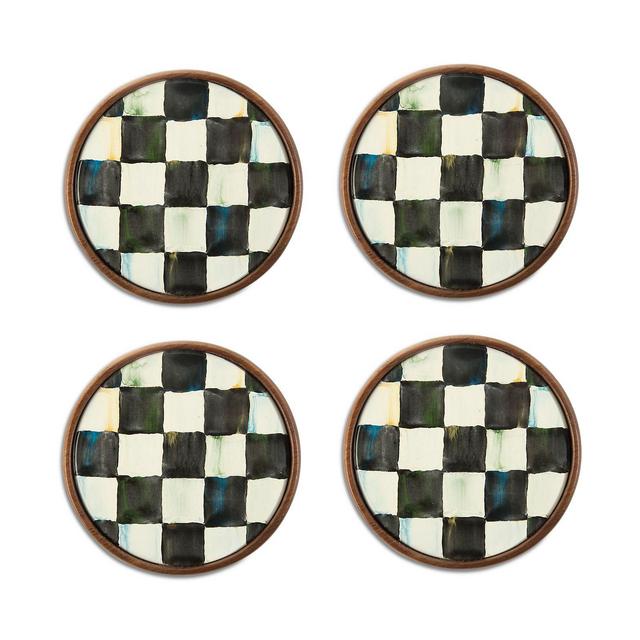 Mackenzie-Childs Courtly Check� Coasters, Set of 4