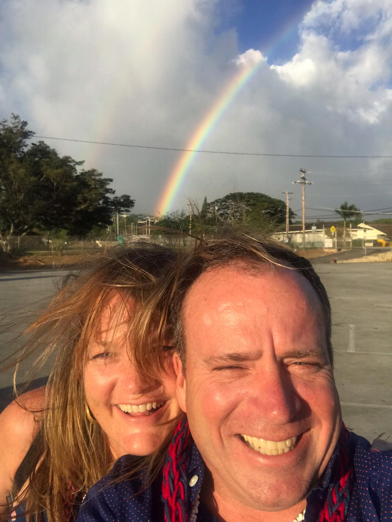 Catching Rainbows in Hawaii