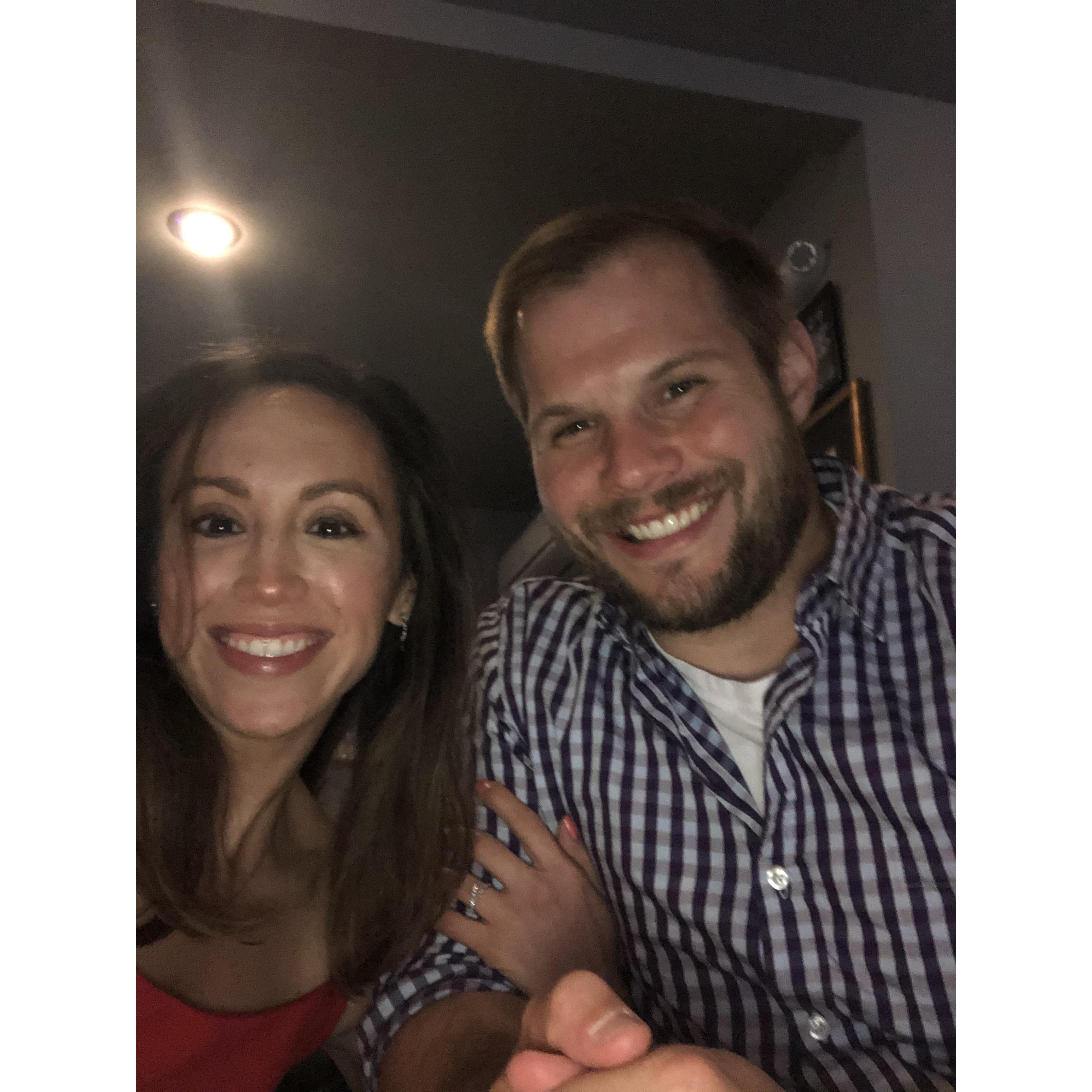 We're engaged! May 22, 2021