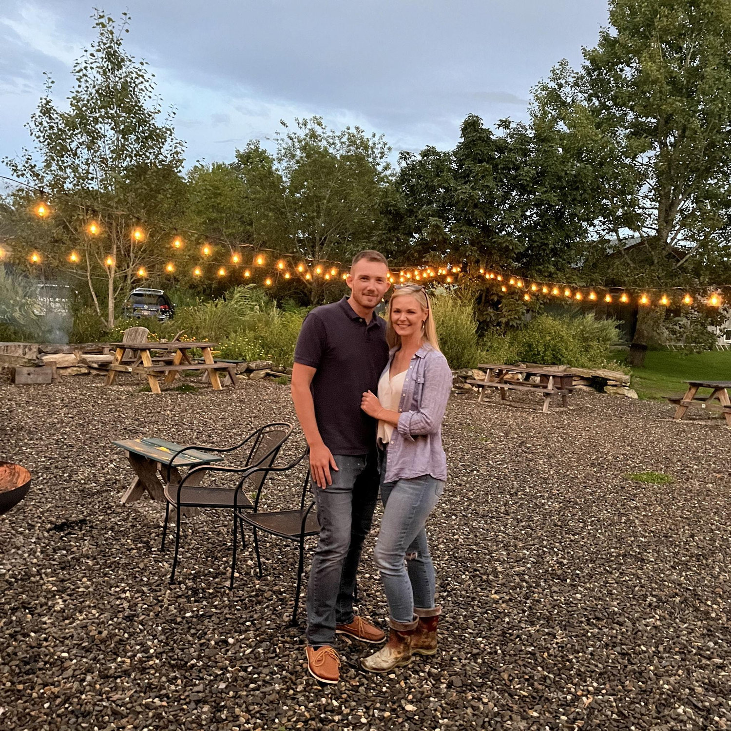Local farm dinner outing