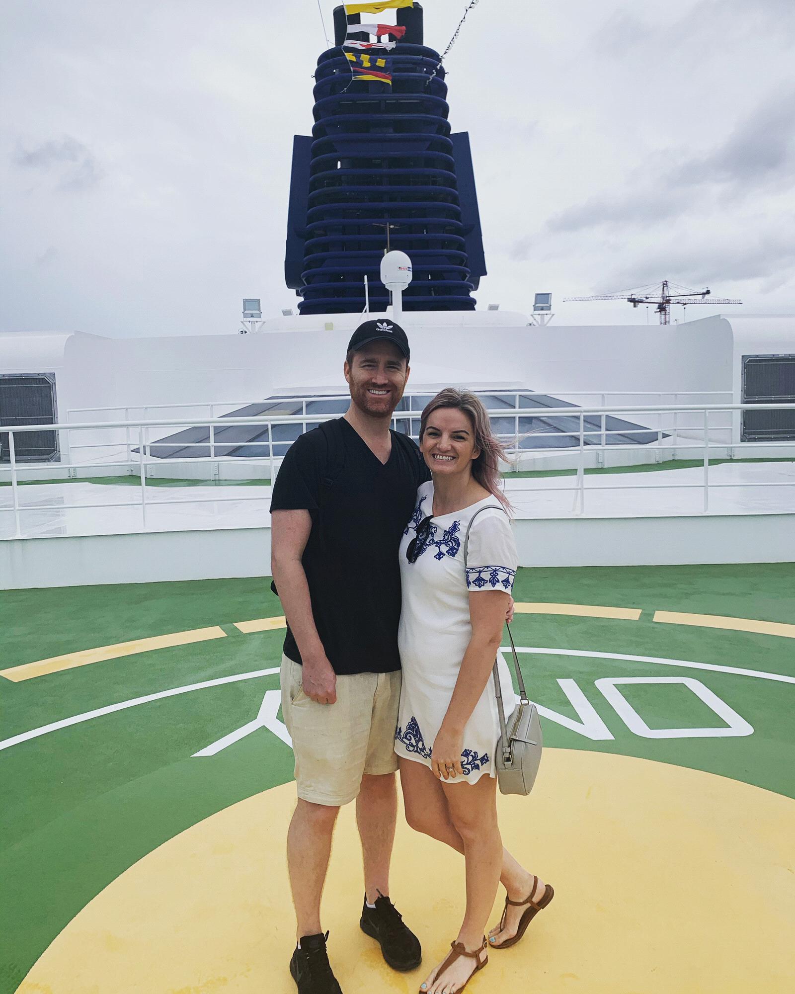 About to embark on our Christmas Cruise