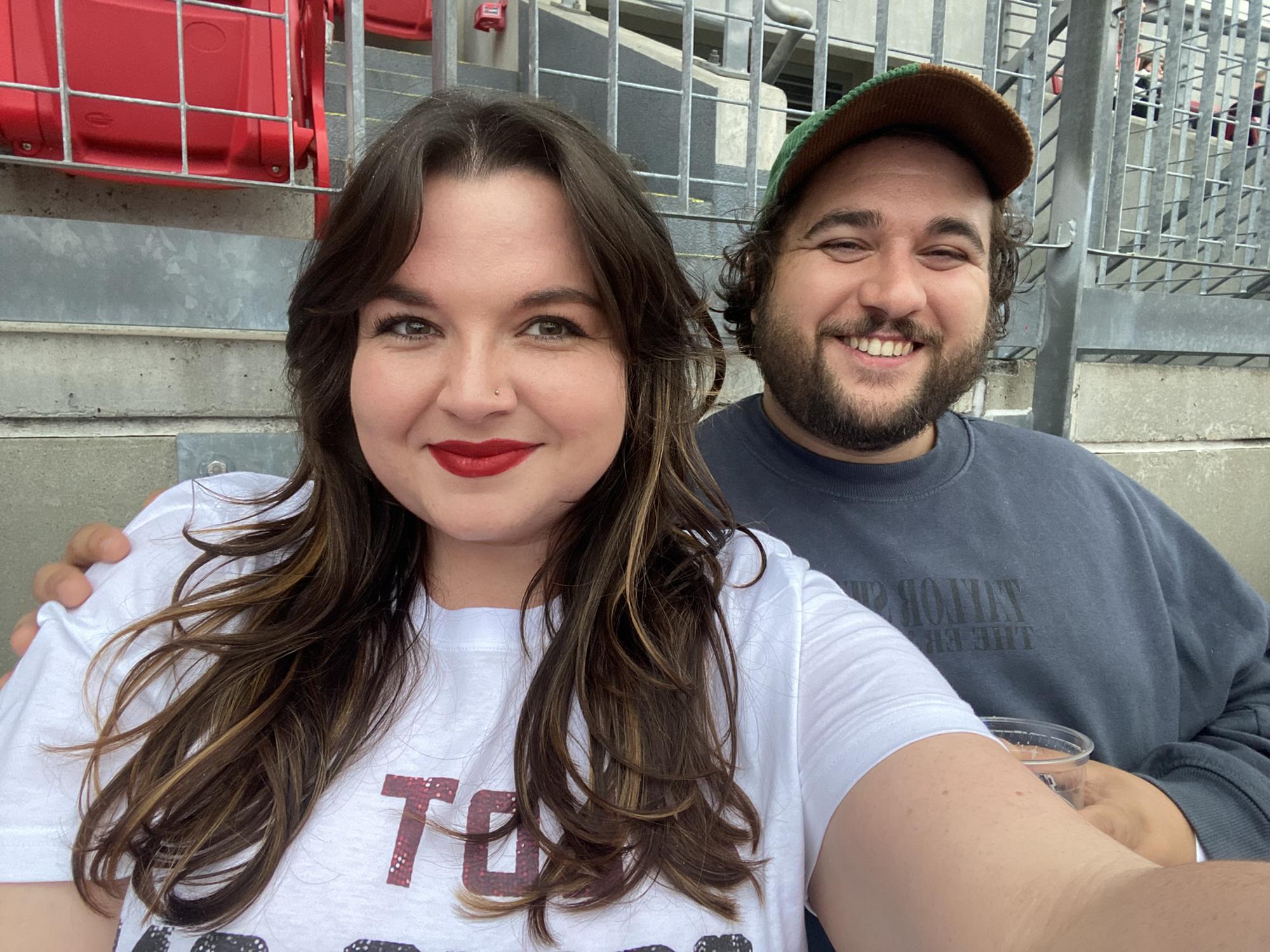Before the Taylor Swift concert!