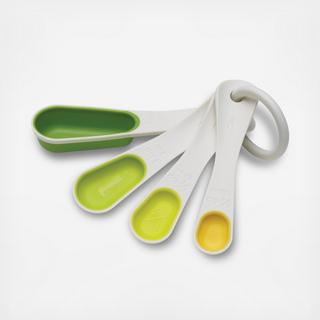 SleekStor 4-Piece Nesting Measuring Spoon Set